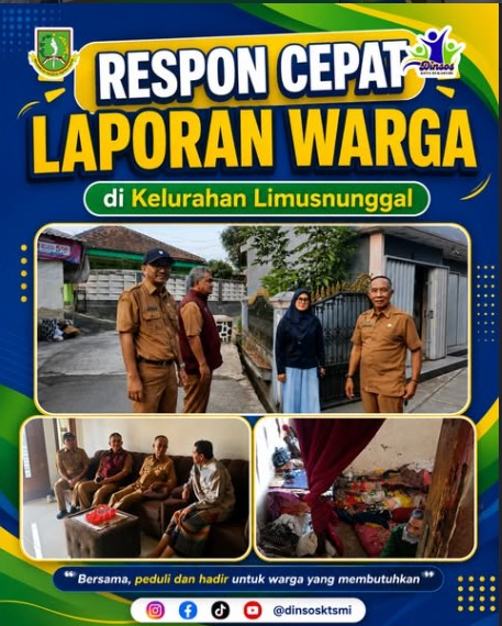 Dinas Sosial Kota Sukabumi bersama unsur wilayah melakukan asesmen lapangan menindaklanjuti laporan